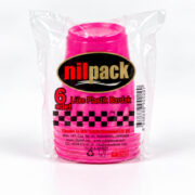Lüx Plastik Bardak Koyu Pembe
